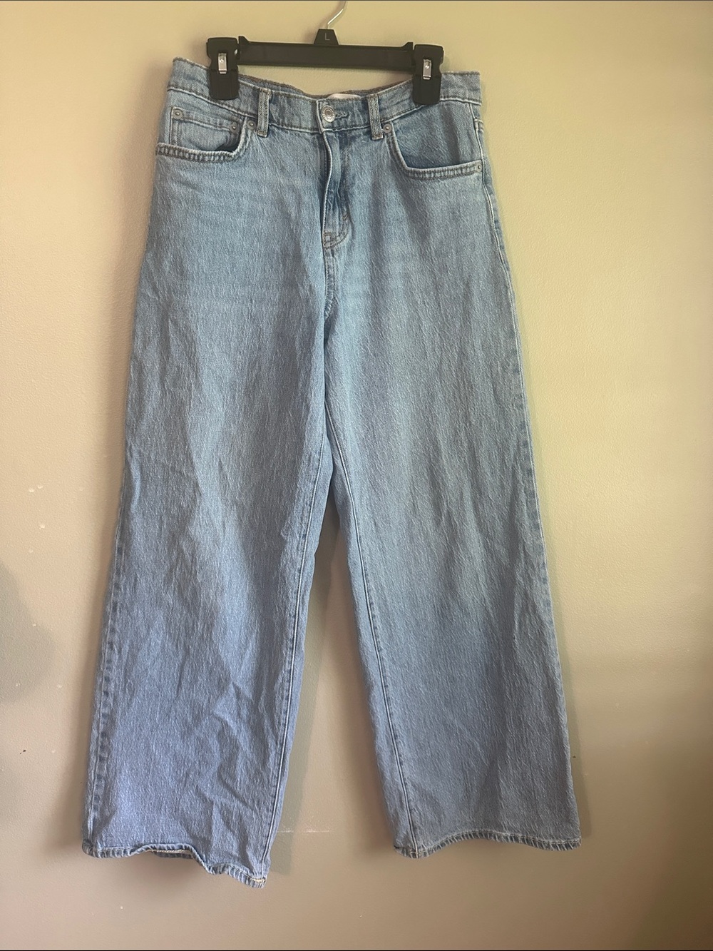Levi's Light Blue High-Rise Baggy Jeans kids sz 12